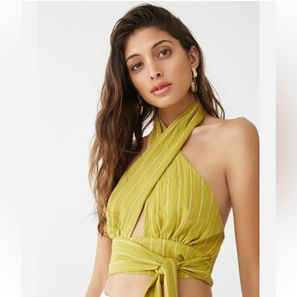 Forever21 Contemporary Halter Top